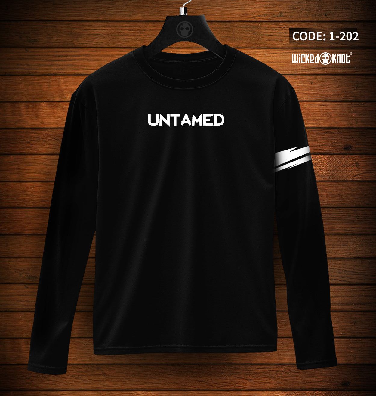 Untamed - Long Sleeve T-Shirt wkb1202