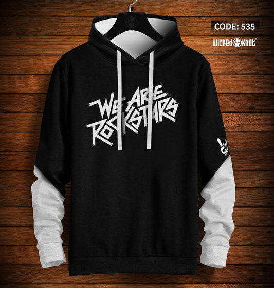 We are Rock Stars - Hoodie -wks535