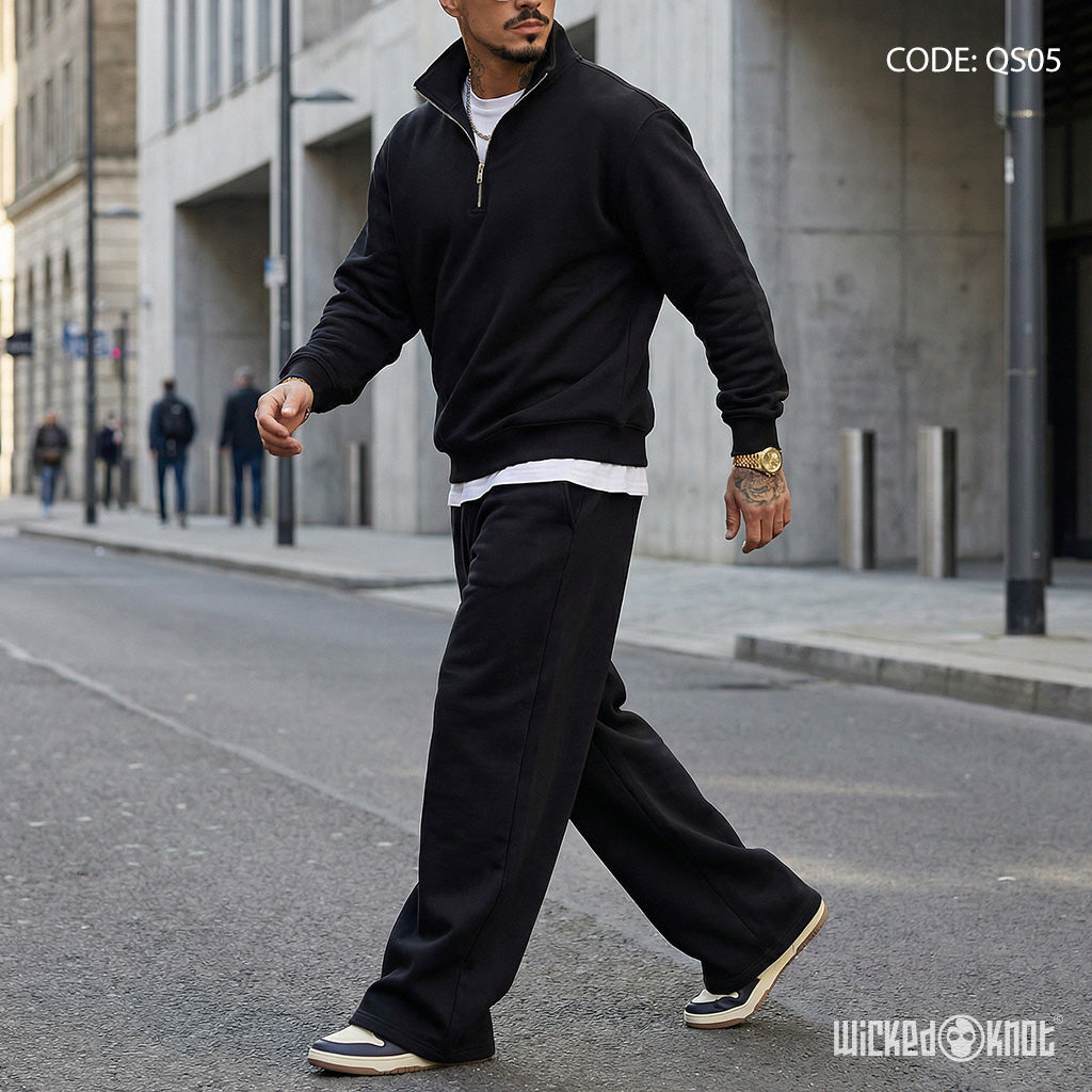 Black Quarter and Pants  - Full Set - QS05