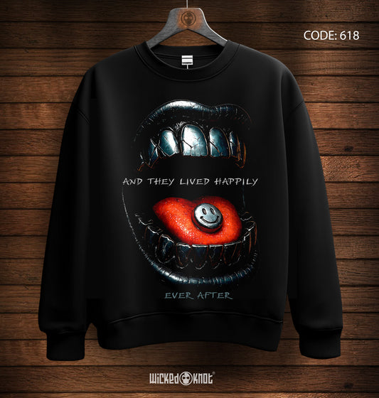 Ever After Avant Garde C Neck Sweatshirt - wks618