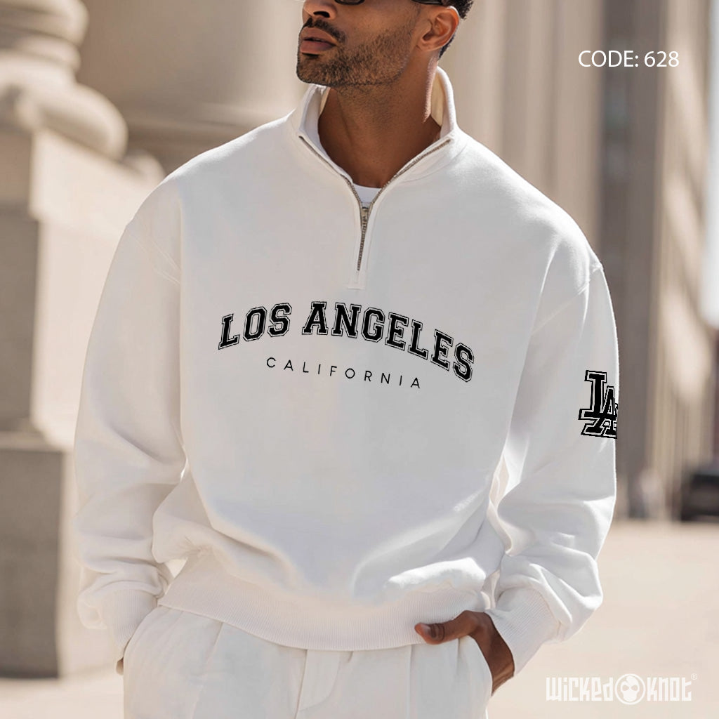 Los Angeles Quarter Zip Sweatshirt - wks628