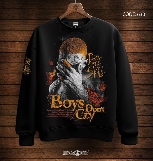 Boys C Neck Sweatshirt - wks630