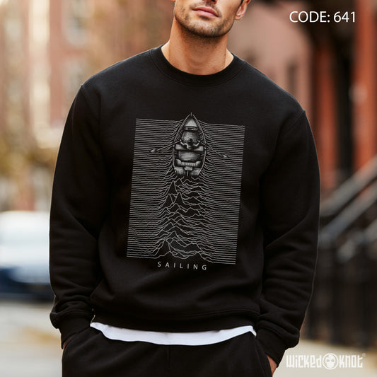 Sailing C Neck Sweatshirt - wks641