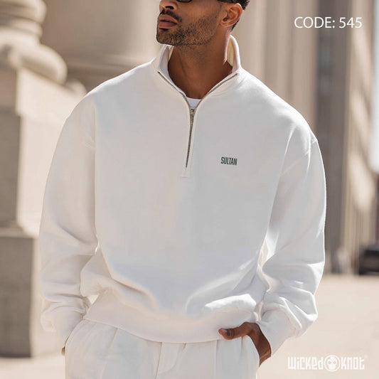Sultan Quarter Zip Sweatshirt - wks545