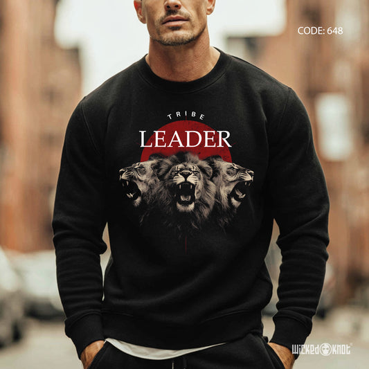 Leader  C Neck Sweatshirt - wks648