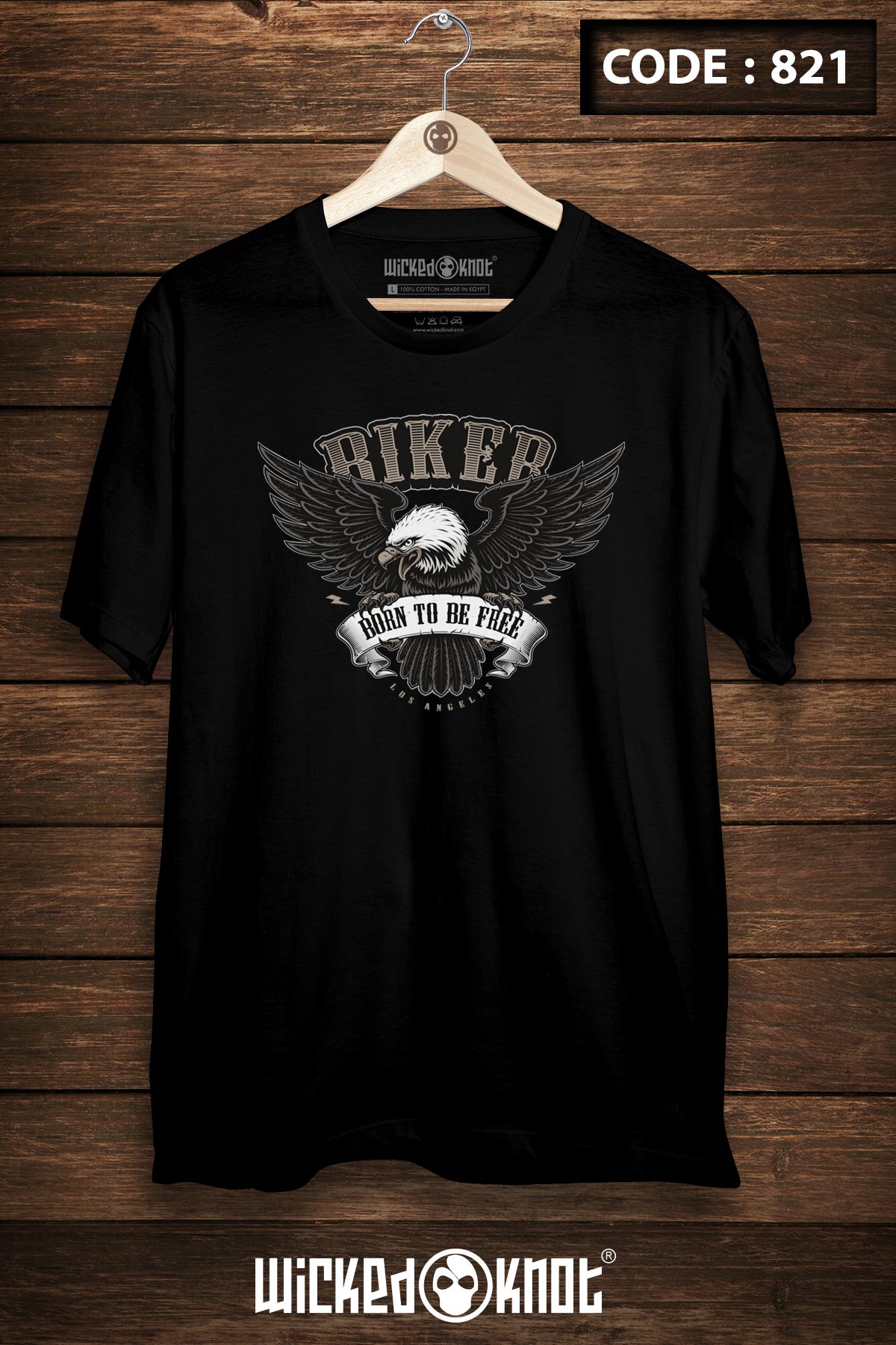 Black Biker Eagle