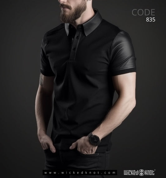 Leather Polo  WKB835