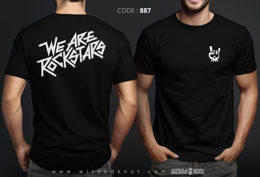 We are Rock Starts T Shirt  wkb887