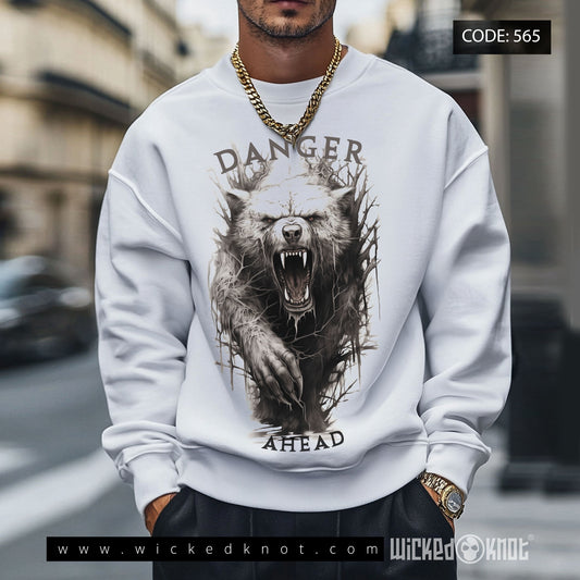 Danger Ahead  - Sweater - wkb565