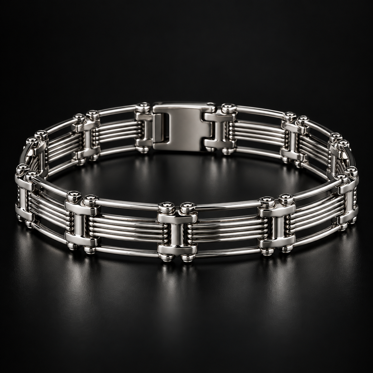Bold Stainless Steel Bracelet