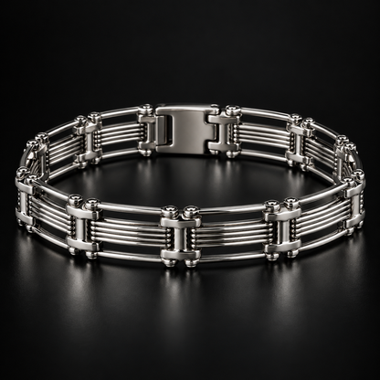Bold Stainless Steel Bracelet