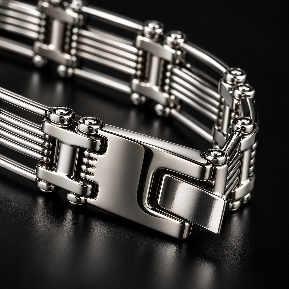 Bold Stainless Steel Bracelet