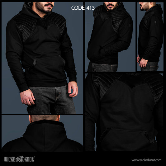 Puff Black Avant Garde - Hoodie -Wks413